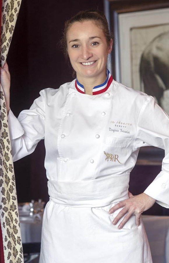 Köchin des Jahres: Virginie Basselot vom Restaurant La Réserve in Genf