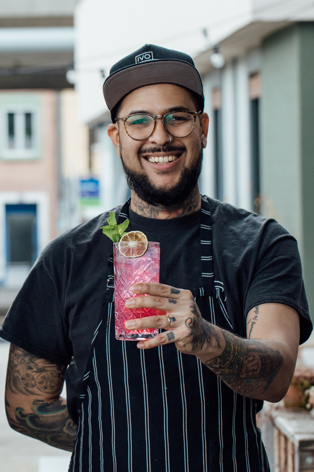 Brisket-Küchenchef Xavier Tamaronis kombiniert Ale mit Pulled Pork.