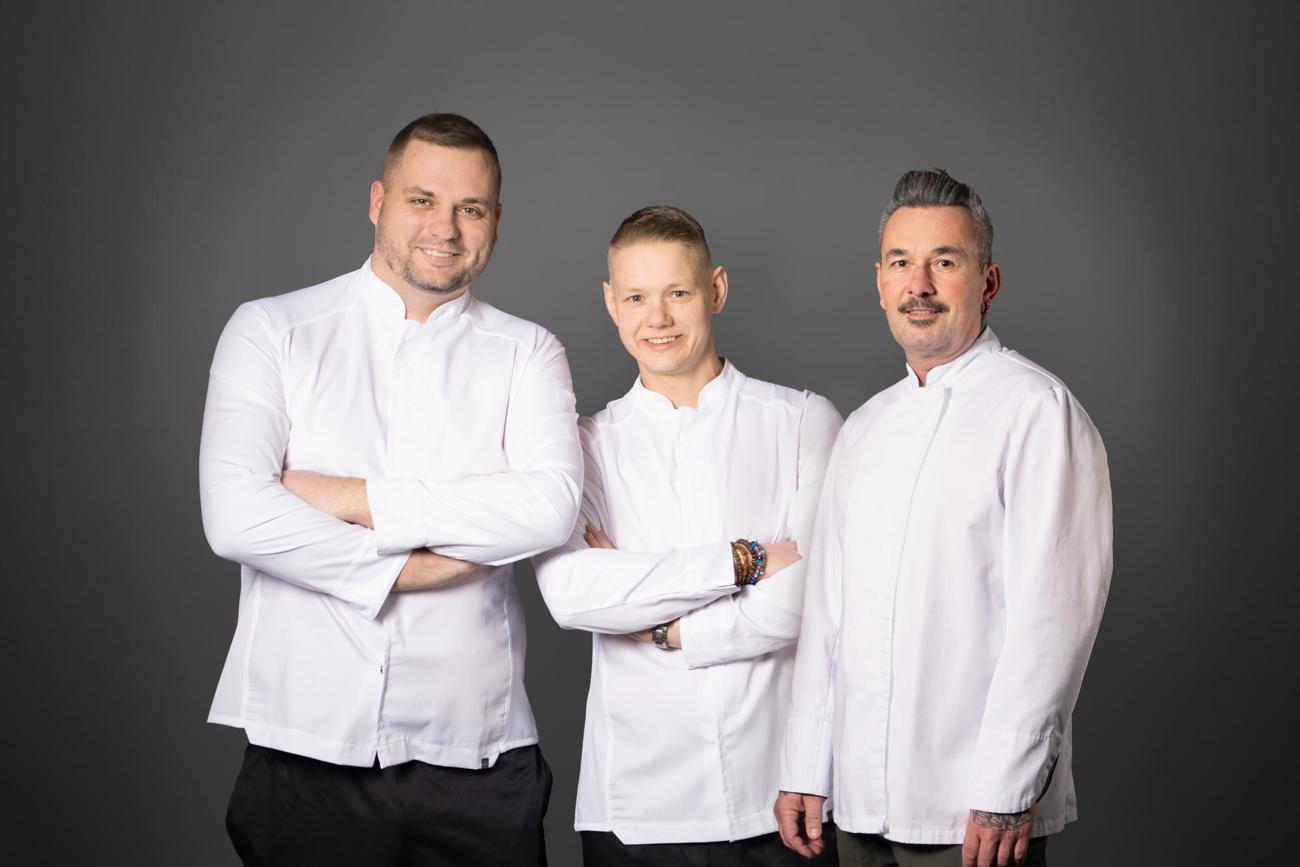 Falk Johannemann, Thomas Schenk und Giacomo Tamburini vom Betagtenzentrum Emmen