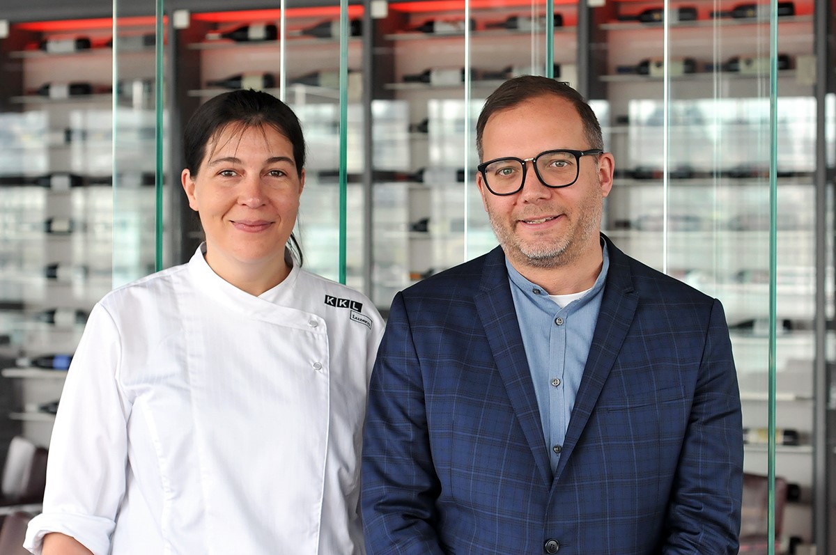 Geben dem Restaurant Red ein neues Gesicht: Küchenchefin Michèle Meier und Gastgeber Christian Gujan, beide seit Frühling an Bord.