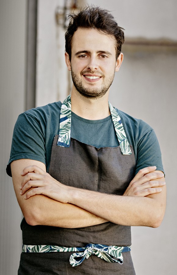 Julien Pansier, Küchenchef im Genfer Restaurant L'Athénée 4, ist der Welschland-Partner der kulinarischen Klimaaktion.