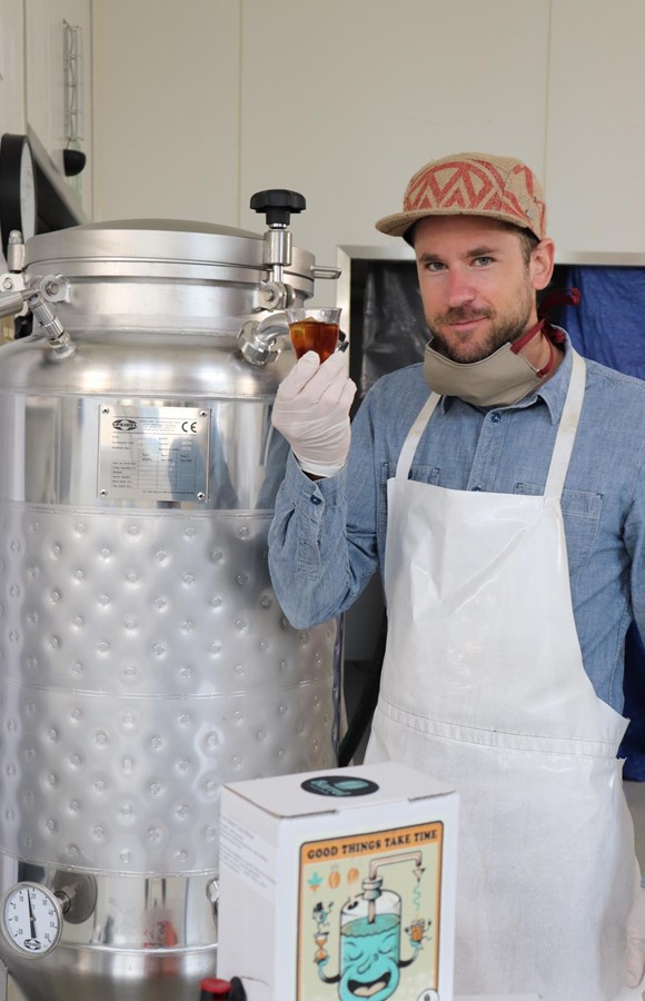 «Cold Brew hat nicht nur als Erfrischung Potenzial. Er bietet uns eine ungeahnte Vielfalt von Aromen», sagt Ex-Gastronom und Kaffeeunternehmer Christoph Huber.