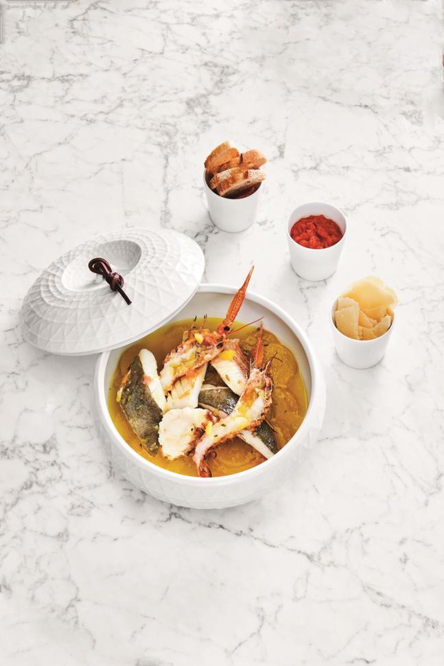 Unumstrittener Signature Dish: die Bouillabaisse