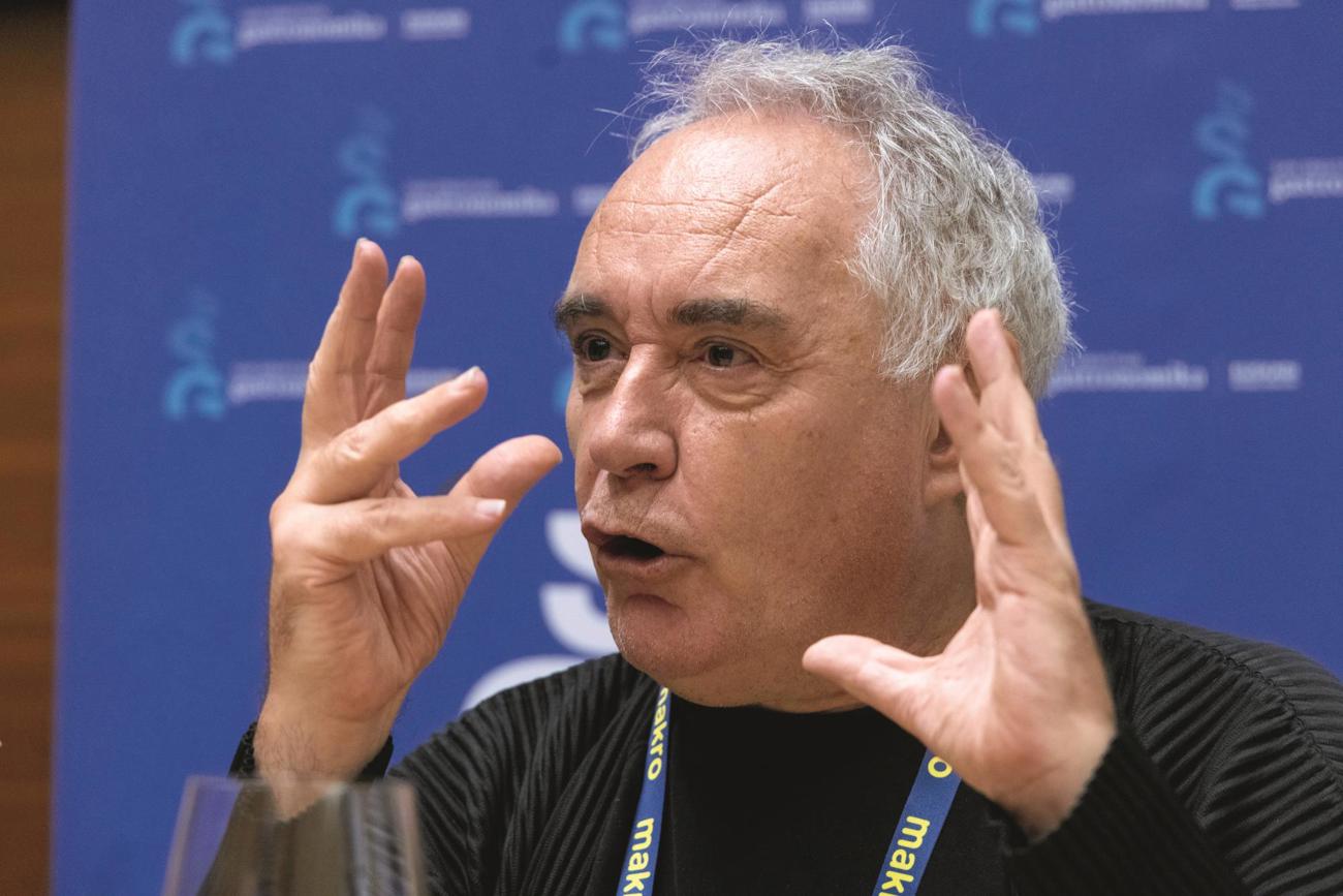 Viel befragter Guru: Ferrán Adriá Viel befragter Guru: Ferrán Adriá