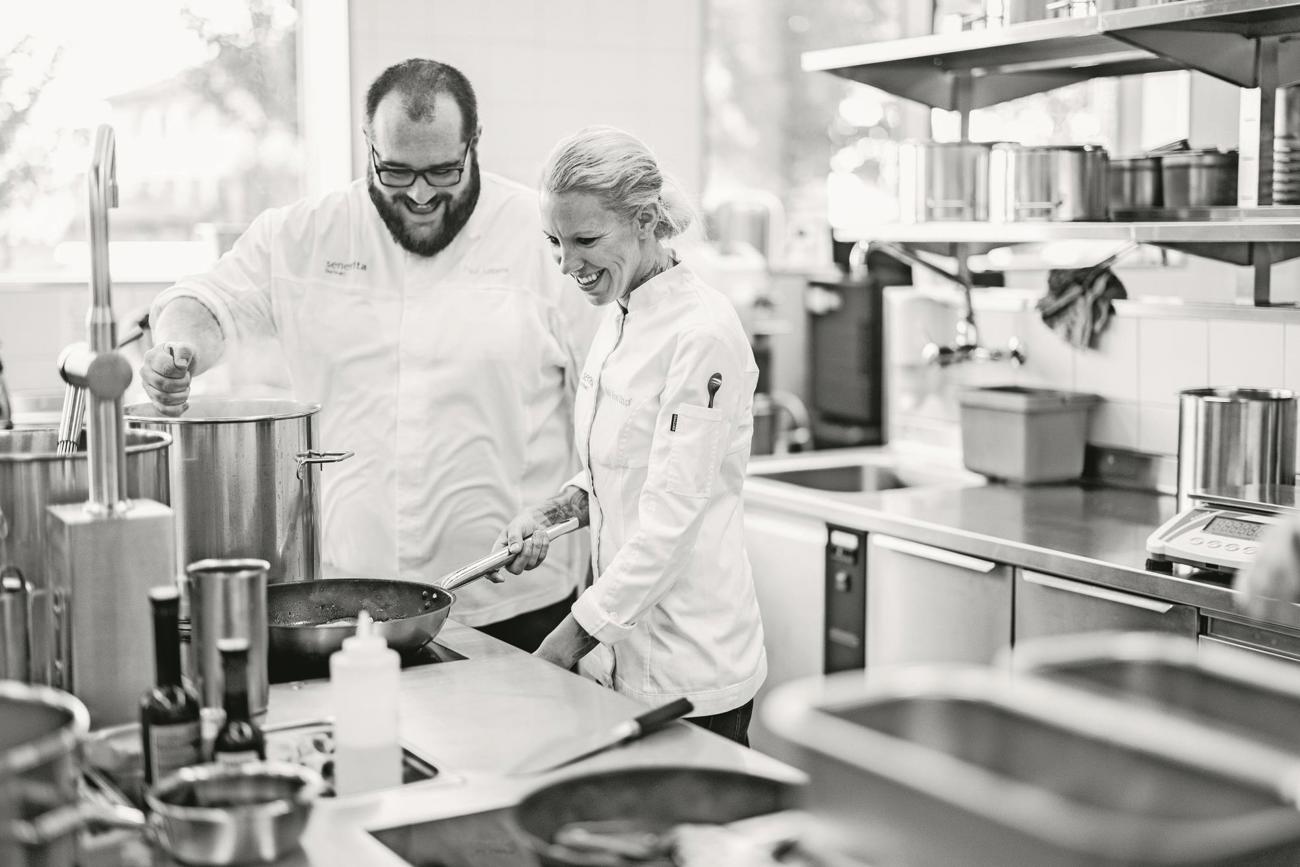 Ein Fels in der Brandung: Souschef Paul Lapeta steht fest an der Seite von Nathi Hänni-Stupf.