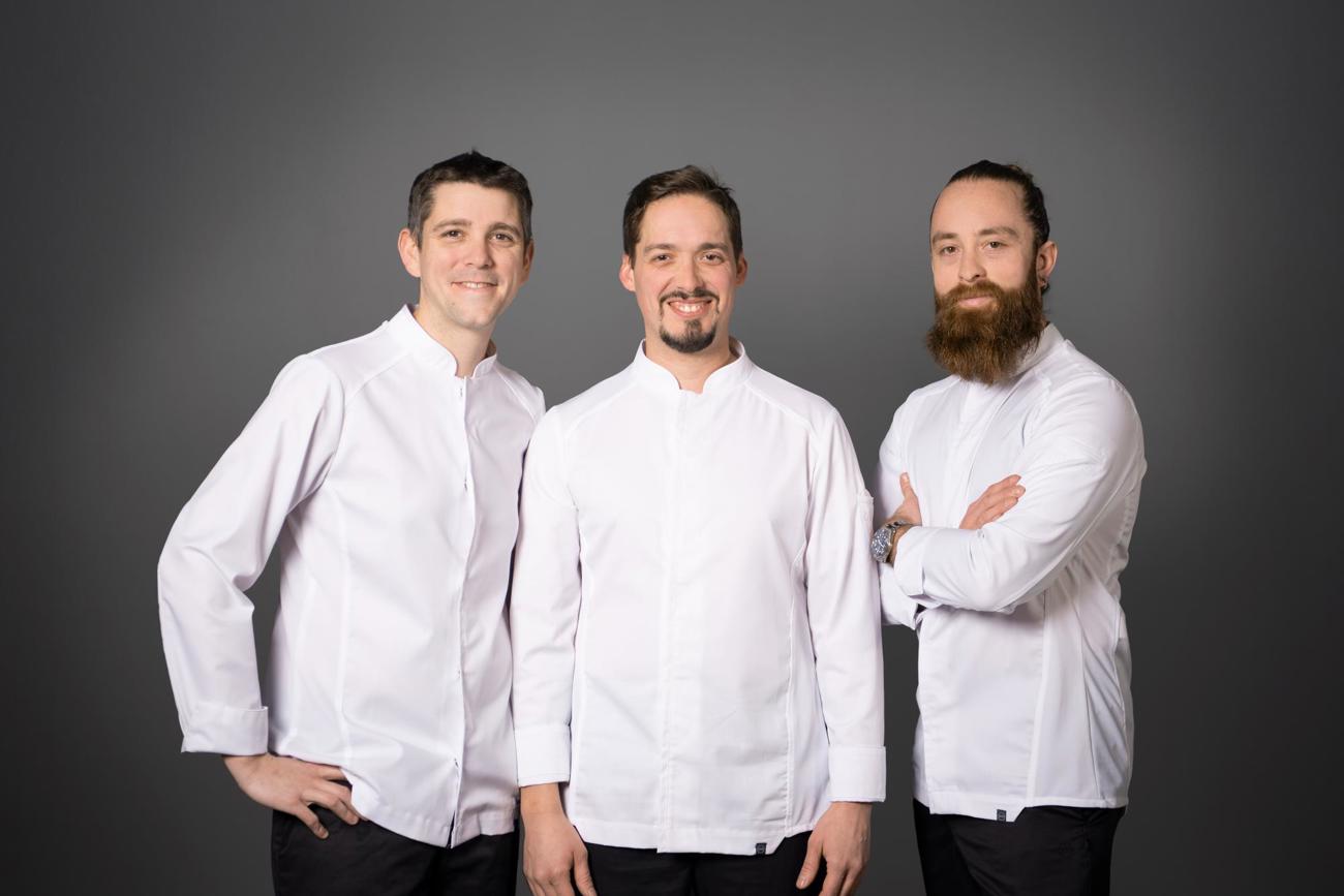 Clément Mathieu, Alexandre Altmann und Florian Carrard vom Ensemble Hospitalier de la Côte à Morges