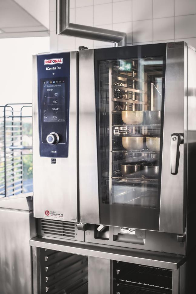 Die Kochsysteme von Rational sind ein Schlüsselelement für das ausgefeilte Fine-Dining-Sharing-Konzept im Bäretower.