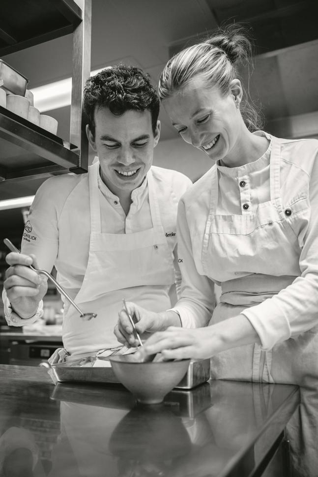 Aurélien Mettler und Elena Wahlen 