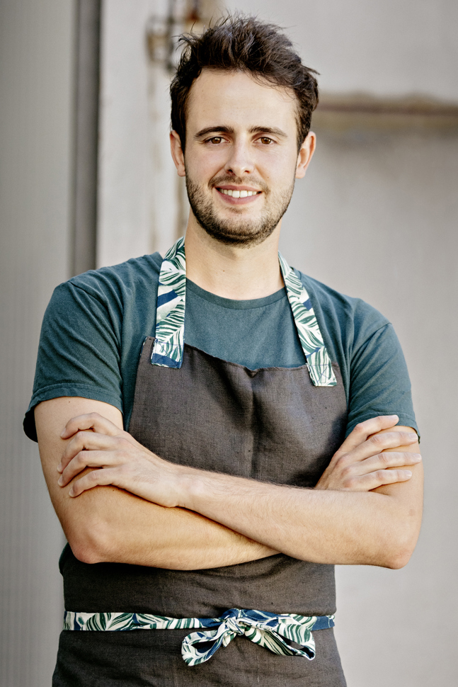 Julien Pansier, Küchenchef im Genfer Restaurant L'Athénée 4, ist der Welschland-Partner der kulinarischen Klimaaktion. Julien Pansier, Küchenchef im Genfer Restaurant L'Athénée 4, ist der Welschland-Partner der kulinarischen Klimaaktion.