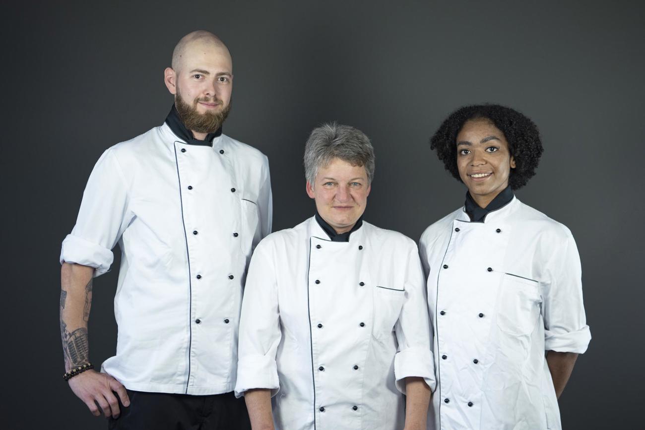 Team Insel Gruppe Bern: Olivier Hofer, Gabriela Müller und Isabel Schlapbach